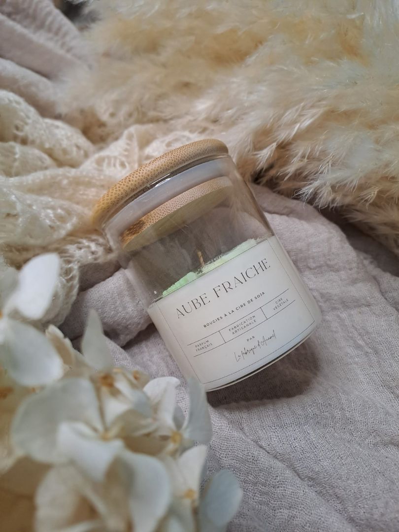 Petite bougie - Aube fraiche (Eucalyptus)