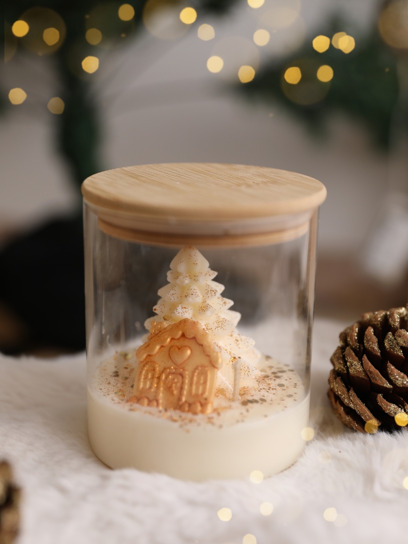 Bougie Ma maisonette de Noël