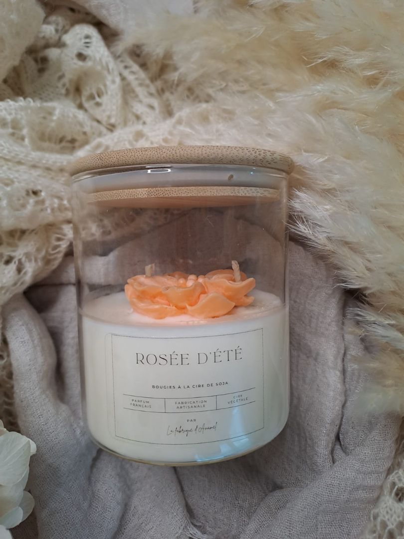 Grande bougie - Rosée d'été (Melon)